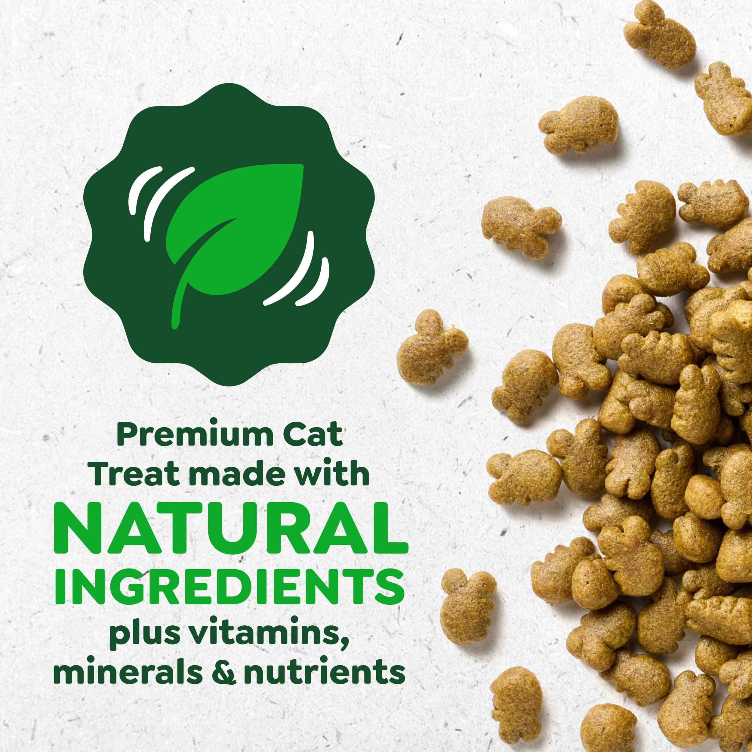 Greenies Feline Natural Dental Cat Treats, Tempting Tuna Flavor, 2.1 oz (60 g) | Vet-Recommended for Daily Dental Care - view 4