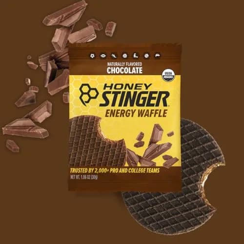 Honey Stinger Organic Chocolate Waffle Energy Stroopwafel 16 Count (454g/16oz) | USDA Organic Fuel for Exercise thumbnail 4