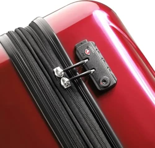 DELSEY PARIS Helium Aero 21 Inch Carry-On Luggage Brick Red | Lightweight Hard Shell with TSA Lock thumbnail 7