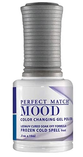LeChat Perfect Match Mood Gel Polish, Frozen Cold Spell, 0.5 Fl Oz (15ml) | Temperature-Activated Color Changing thumbnail 1