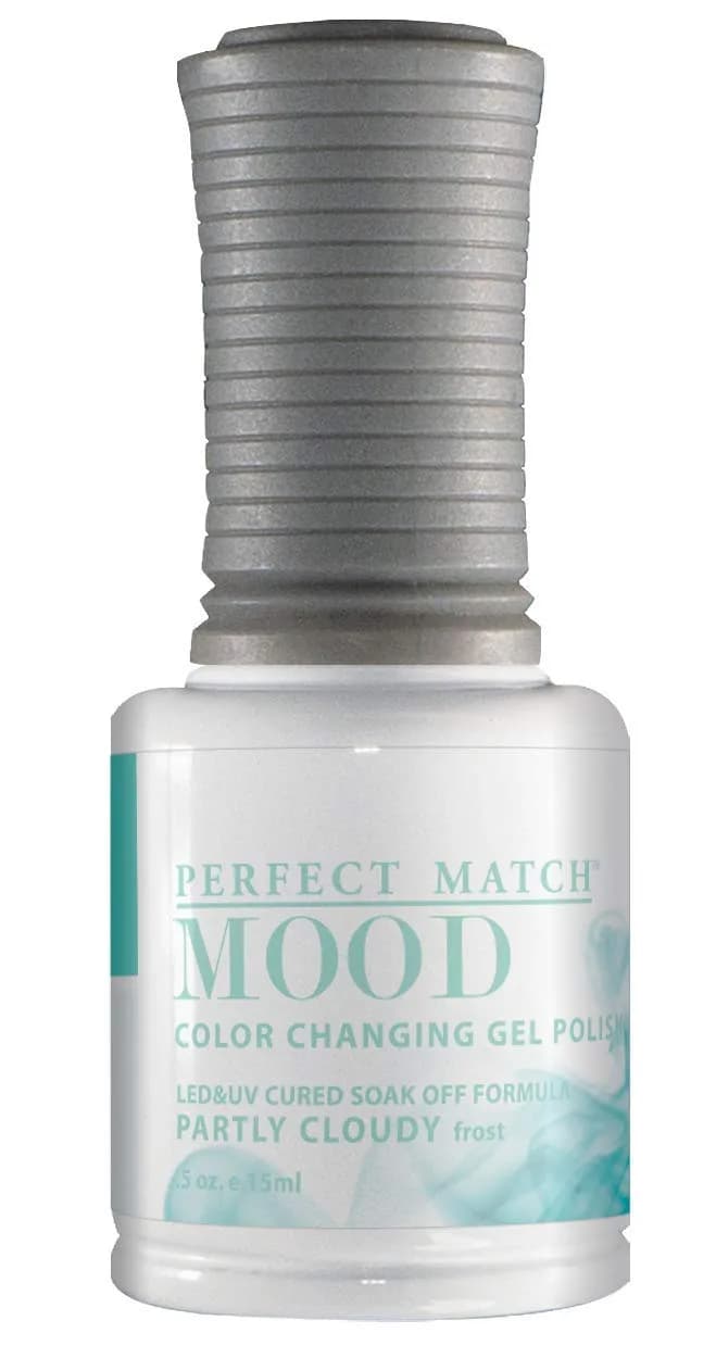 LeChat Perfect Match Mood Gel Polish, Partly Cloudy, 0.5 Fl Oz (15ml) | Temperature-Activated Color Change - main product image