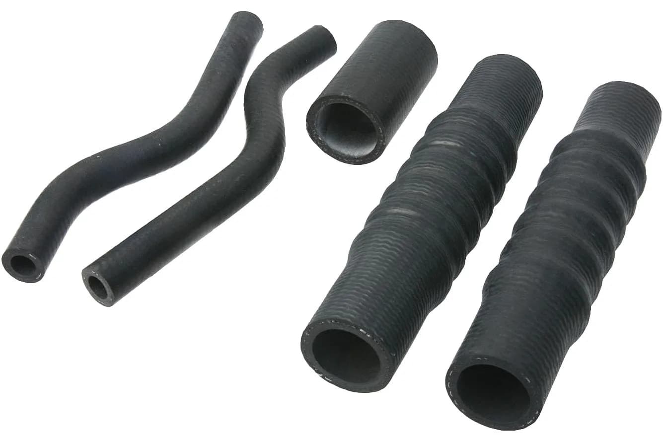 URO Parts HK43 Cooling Hose Kit 5 pcs | Durable EPDM Rubber, OE Fitment, -40ºF to 275ºF — Black