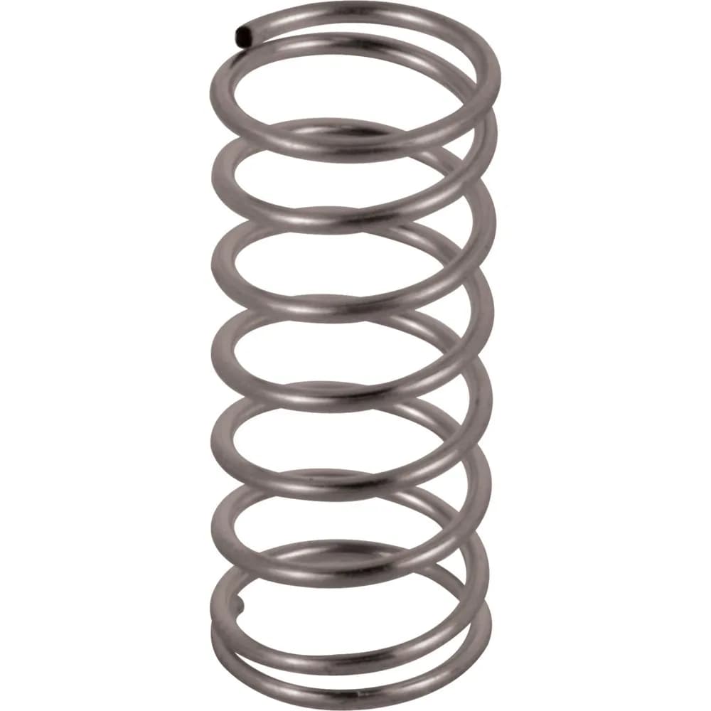 Prime-Line SP 9702 Compression Spring 3/8 in. x 3/4 in. | Steel, Nickel Finish, 6 Pack
