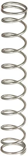 Prime-Line Compression Spring, Steel, Nickel Finish | Durable Household & Professional Use thumbnail 1