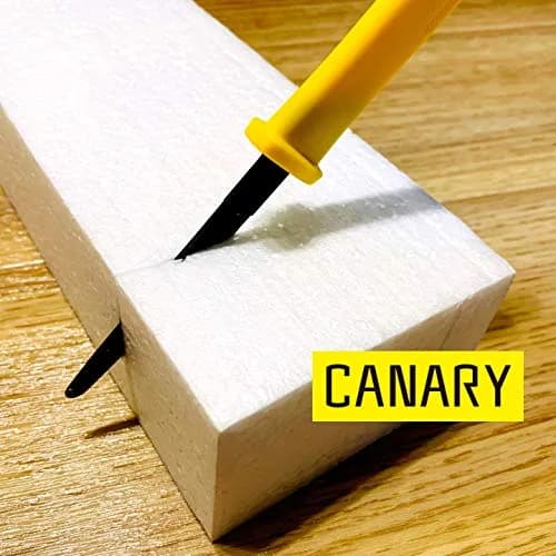 CANARY Cardboard Cutter Utility Knife 19 cm (7.5") | Non-Stick Coated Blade for Boxes & Packages thumbnail 6