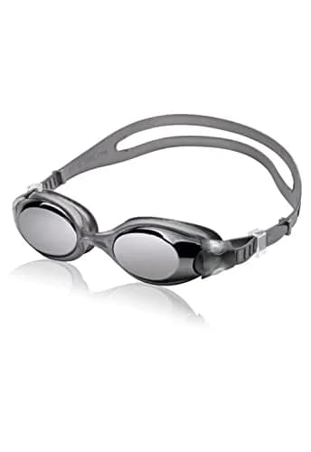 Speedo Unisex-Adult Swim Goggles Hydrosity | Mirrored Charcoal UV Anti-Fog thumbnail 1