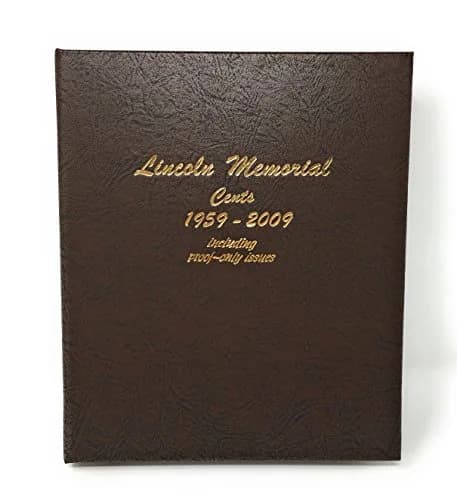 Dansco Lincoln Memorial Cent Coin Album 1958-2009 with Proof #8102 | Holds 180 Coins thumbnail 1