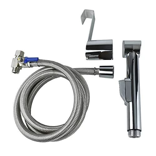 Plumb Pak PP838-1 Personal Hygiene System Handheld Bidet | Easy Toilet Attachment, Chrome Finish thumbnail 2