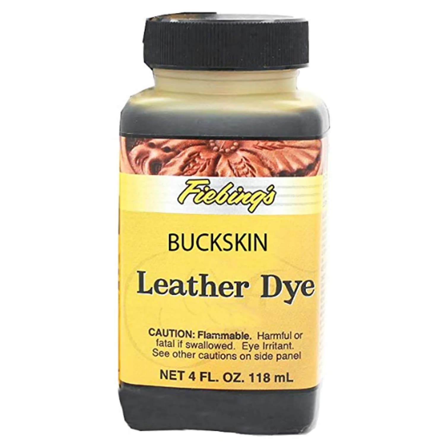 Fiebing's Leather Dye Cordovan Red 118ml (4 fl oz) - Alcohol-Based Penetrating Dye for Leather & Wood - main product image