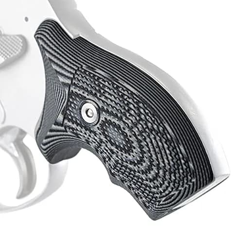 VZ Grips Smith & Wesson J-Frame Tactical Diamond Gun Grip | Superior Control & Comfort, Made in USA thumbnail 2