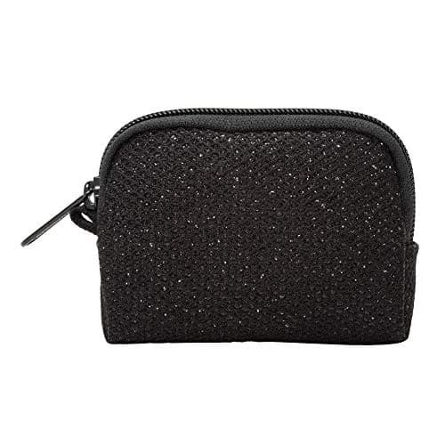 Manhattan Portage Coin Purse Midnight Water Resistant Compact Wallet | Secure Zipper Closure (Black) thumbnail 4