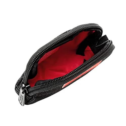 Manhattan Portage Coin Purse Midnight Water Resistant Compact Wallet | Secure Zipper Closure (Black) thumbnail 6