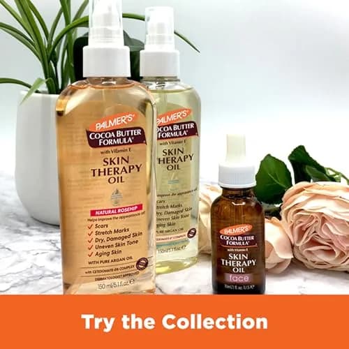 Palmer's Skin Therapy Rosehip Body Oil 151ml (5.1 Fl Oz) | Cocoa Butter Formula for Scars & Stretch Marks thumbnail 5