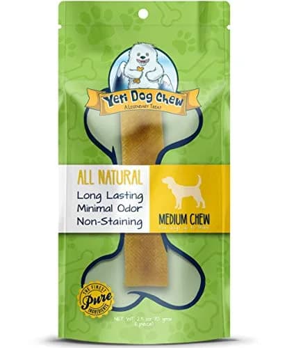 Yeti Himalayan Yak Cheese Dog Chew | Long-Lasting Medium 2.5 oz | Natural, Odor-Free thumbnail 1