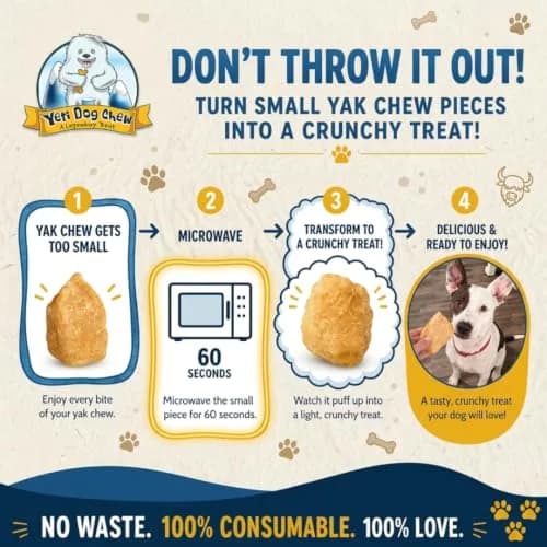 Yeti Himalayan Yak Cheese Dog Chew | Long-Lasting Medium 2.5 oz | Natural, Odor-Free thumbnail 6