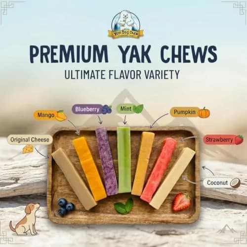 Yeti Himalayan Yak Cheese Dog Chew | Long-Lasting Medium 2.5 oz | Natural, Odor-Free thumbnail 8