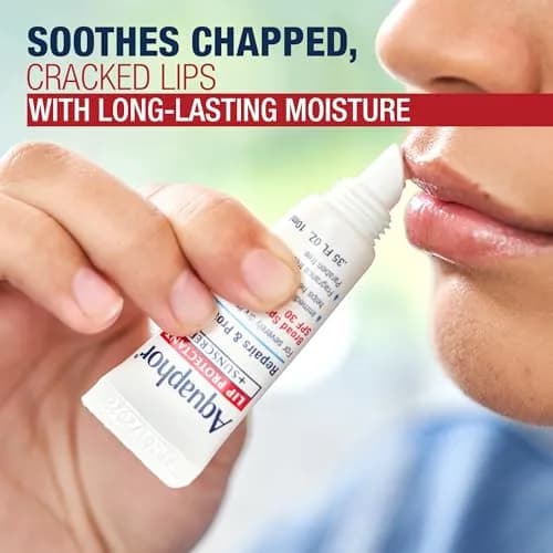 Aquaphor Lip Repair Lip Balm with Sunscreen SPF 30, 10ml (0.35 Fl Oz) | Dermatologist Recommended for Dry, Chapped Lips thumbnail 8