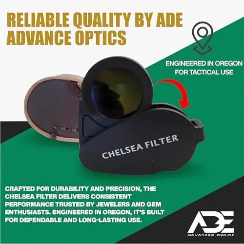 Ade Advanced Optics Chelsea Filter Professional Gemstone Tester for Emerald Aquamarine Blue Spinel Identification thumbnail 9