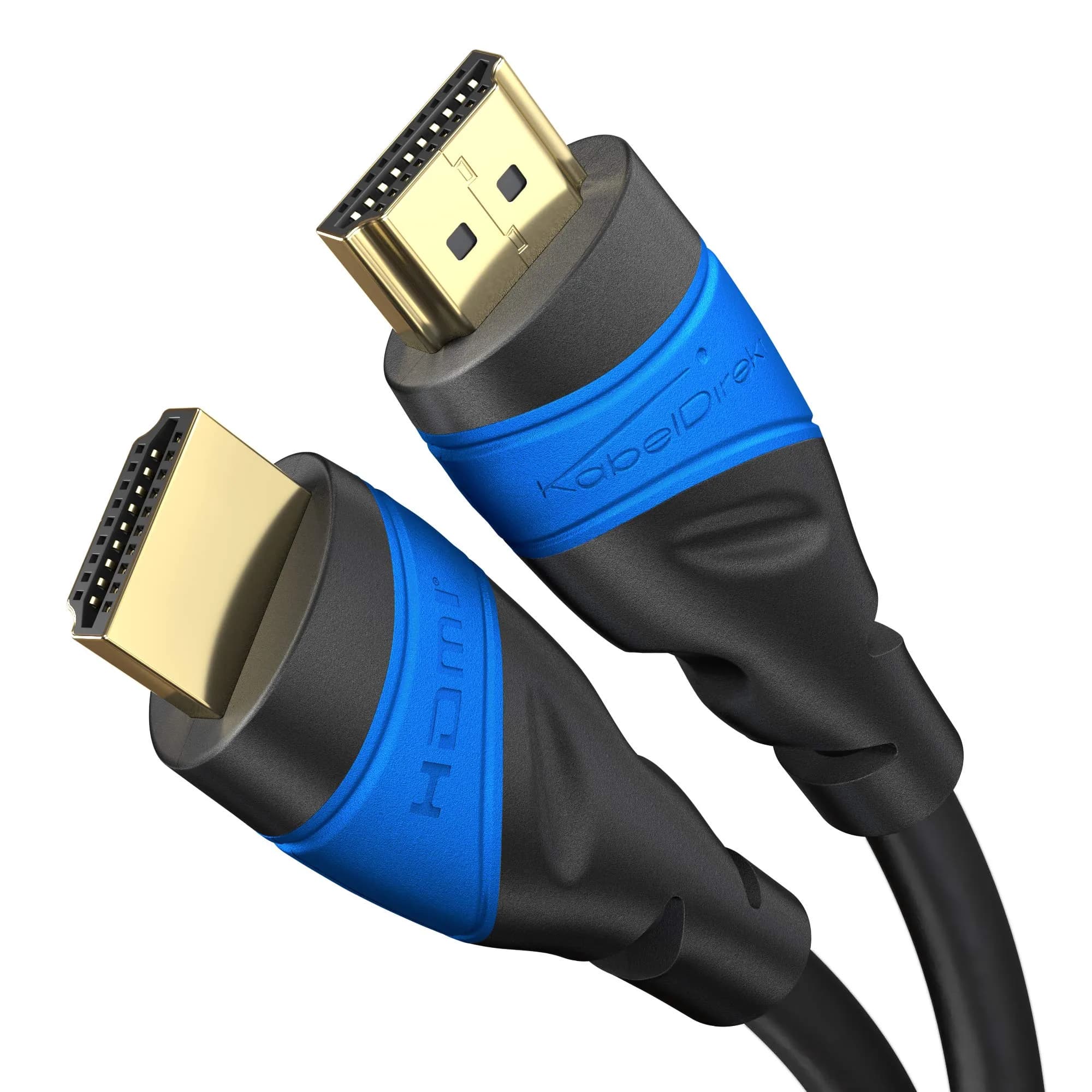 KabelDirekt 4K HDMI Cable 50ft | German Flexcore Technology for Ultra HD & Gaming - main product image