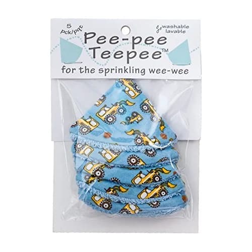 Beba Bean Pee-pee Teepee Digger Blue 5-Pack | Prevent Sprinkles During Diaper Changes thumbnail 2