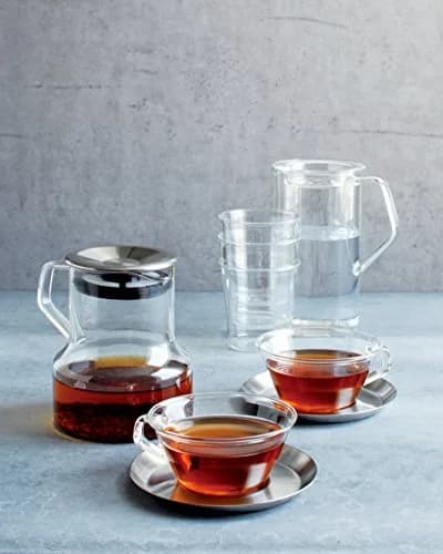 Kinto CAST 8437 Tea Cup 220 ml Heat-Resistant Glass Microwave & Dishwasher Safe thumbnail 4