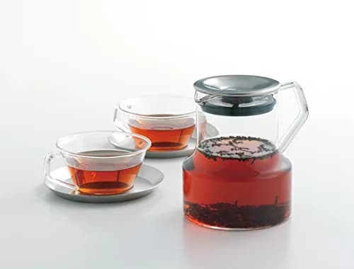 Kinto CAST 8437 Tea Cup 220 ml Heat-Resistant Glass Microwave & Dishwasher Safe thumbnail 2
