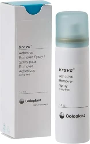 Coloplast Brava Adhesive Remover 50 mL | Silicone-Based, Easy Adhesive Dissolution thumbnail 1
