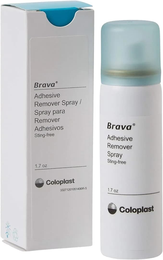 Coloplast Brava Adhesive Remover 50 mL | Silicone-Based, Easy Adhesive Dissolution