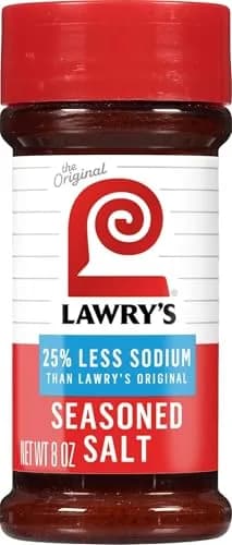 Lawry's Seasoned Salt 25% Less Sodium 227 g (8 oz) | Kosher Certified All-Purpose Seasoning thumbnail 1