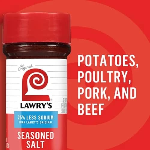 Lawry's Seasoned Salt 25% Less Sodium 227 g (8 oz) | Kosher Certified All-Purpose Seasoning thumbnail 6
