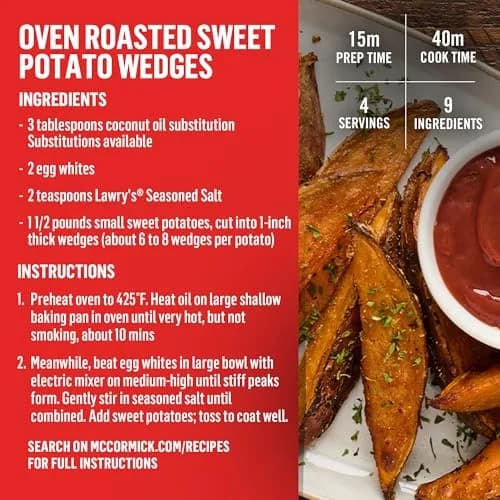Lawry's Seasoned Salt 25% Less Sodium 227 g (8 oz) | Kosher Certified All-Purpose Seasoning thumbnail 8