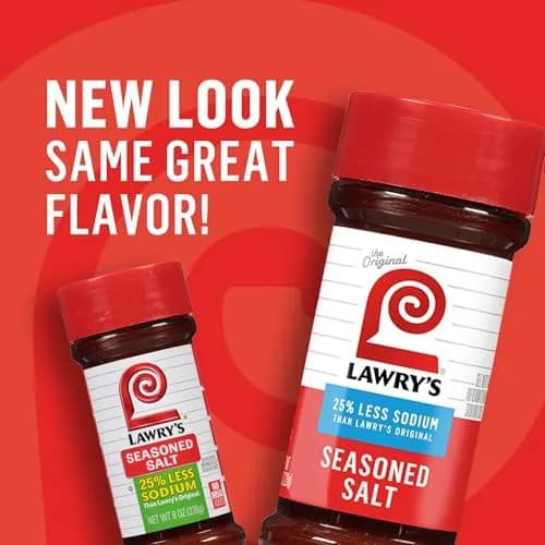 Lawry's Seasoned Salt 25% Less Sodium 227 g (8 oz) | Kosher Certified All-Purpose Seasoning thumbnail 2