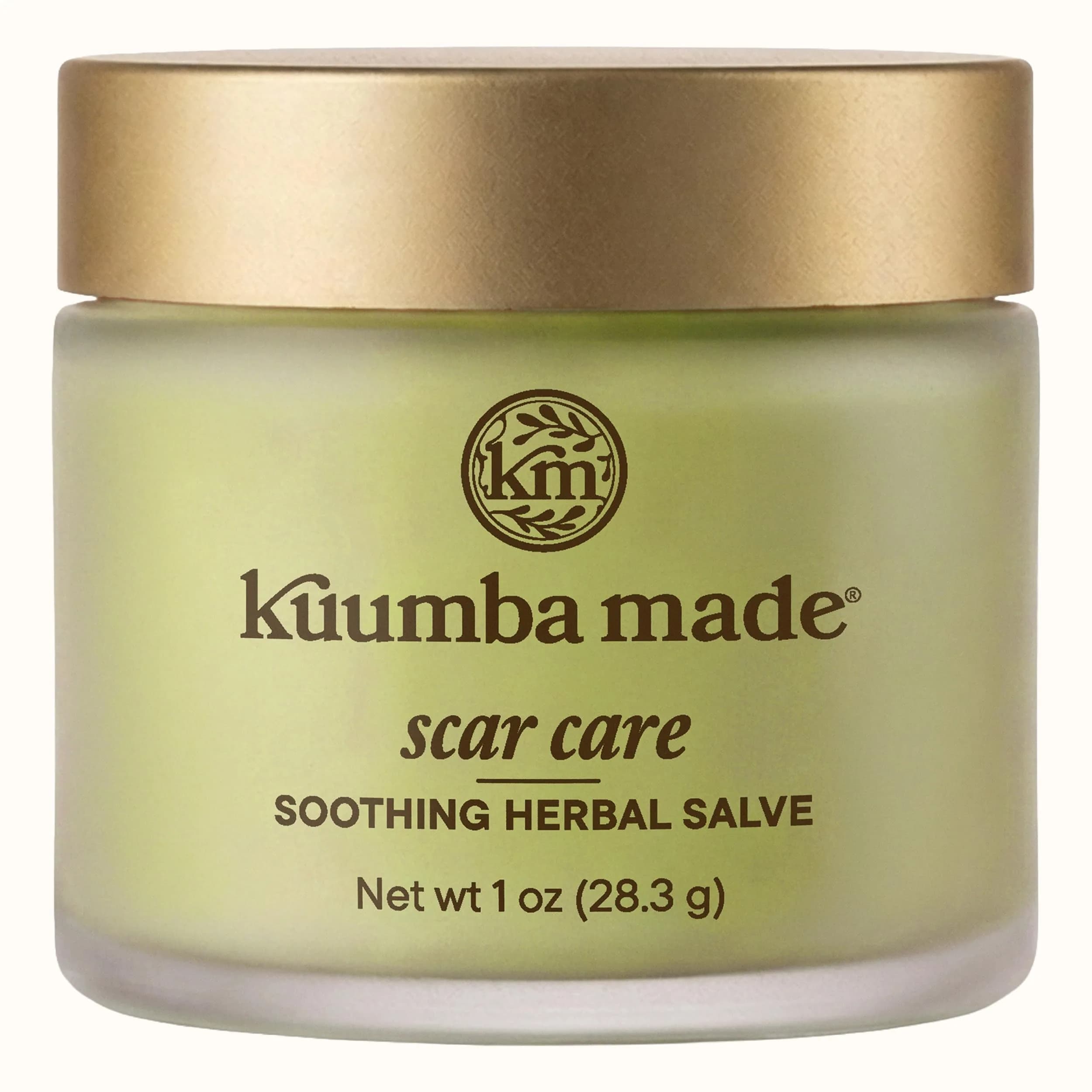 Kuumba Made Scar Care Salve, Herbal Balm with Comfrey & Calendula, 1 Oz | Supports Skin Regeneration & Scar Appearance — Scar Care - 1 Ounce