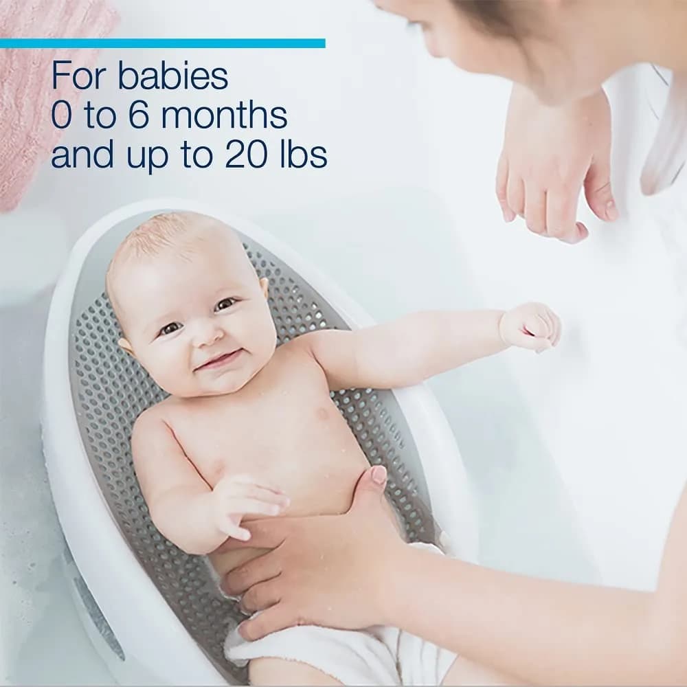 Angelcare Soft-Touch Baby Bath Support & Rinser Bundle, Aqua 0.75 kg (1.65 lb) | Ergonomic Design for Newborns - view 3