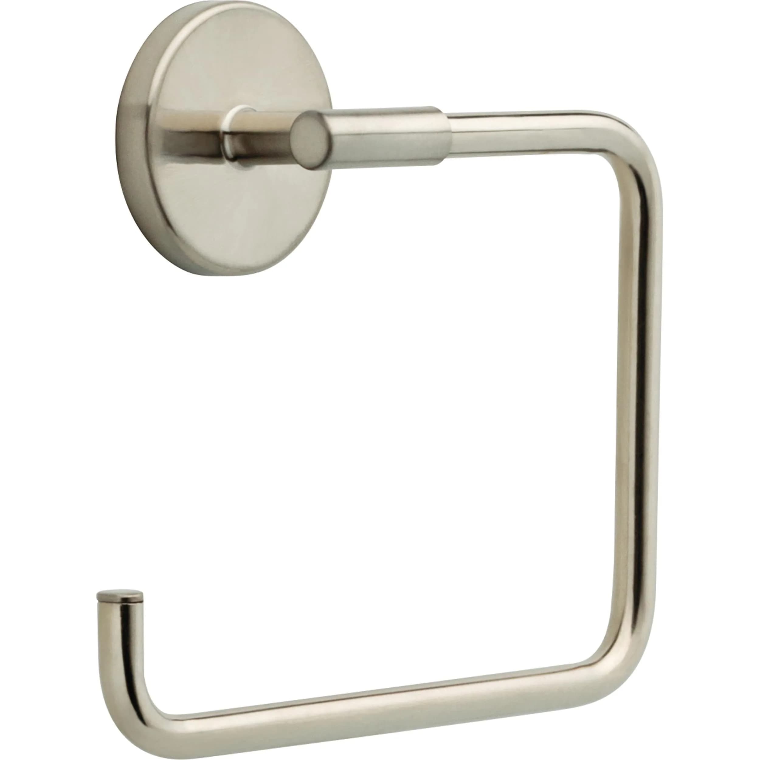 Delta Hand Towel Holder | Square Stainless Steel Ring for Hanging Towels in Kitchen, Bathroom | Trinsic Accessories