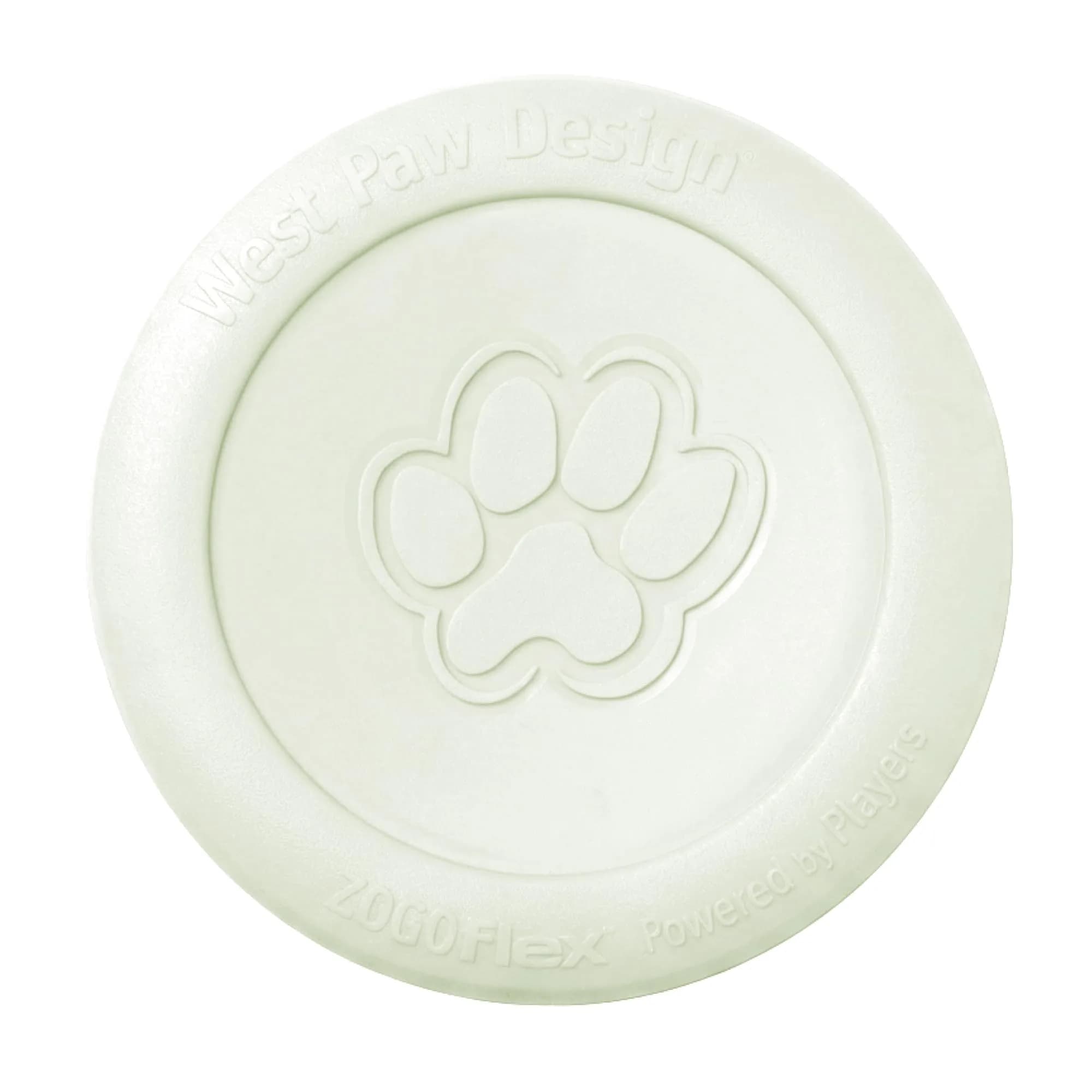 WEST PAW Zisc High-Flying Disc Dog Toy - Large - Glow | Durable, Floatable & Eco-Friendly — Glow