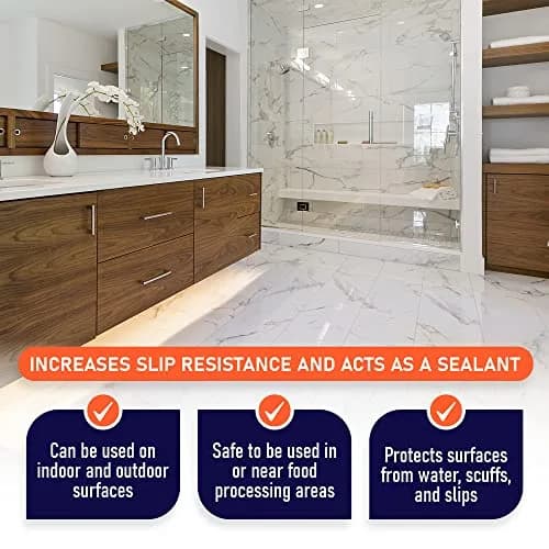 Slip Doctors Polish Grip Non-Slip Floor Coating & Sealant for Polished Marble, Granite & Tiles | Clear Pint thumbnail 6