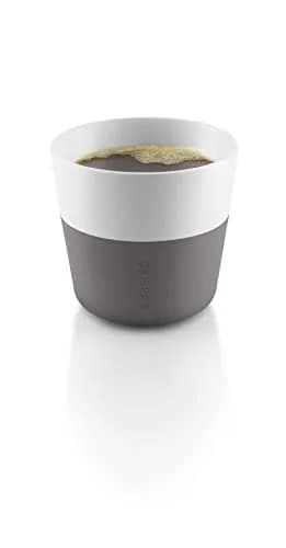 Eva Solo 2 Lungo Tumbler Mugs | Porcelain with Silicone Grip, 8 oz | Danish Design & Reusable thumbnail 1