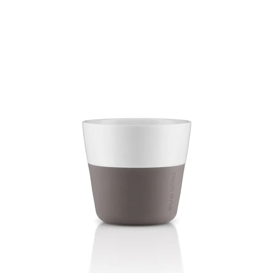 Eva Solo 2 Lungo Tumbler Mugs | Porcelain with Silicone Grip, 8 oz | Danish Design & Reusable thumbnail 3