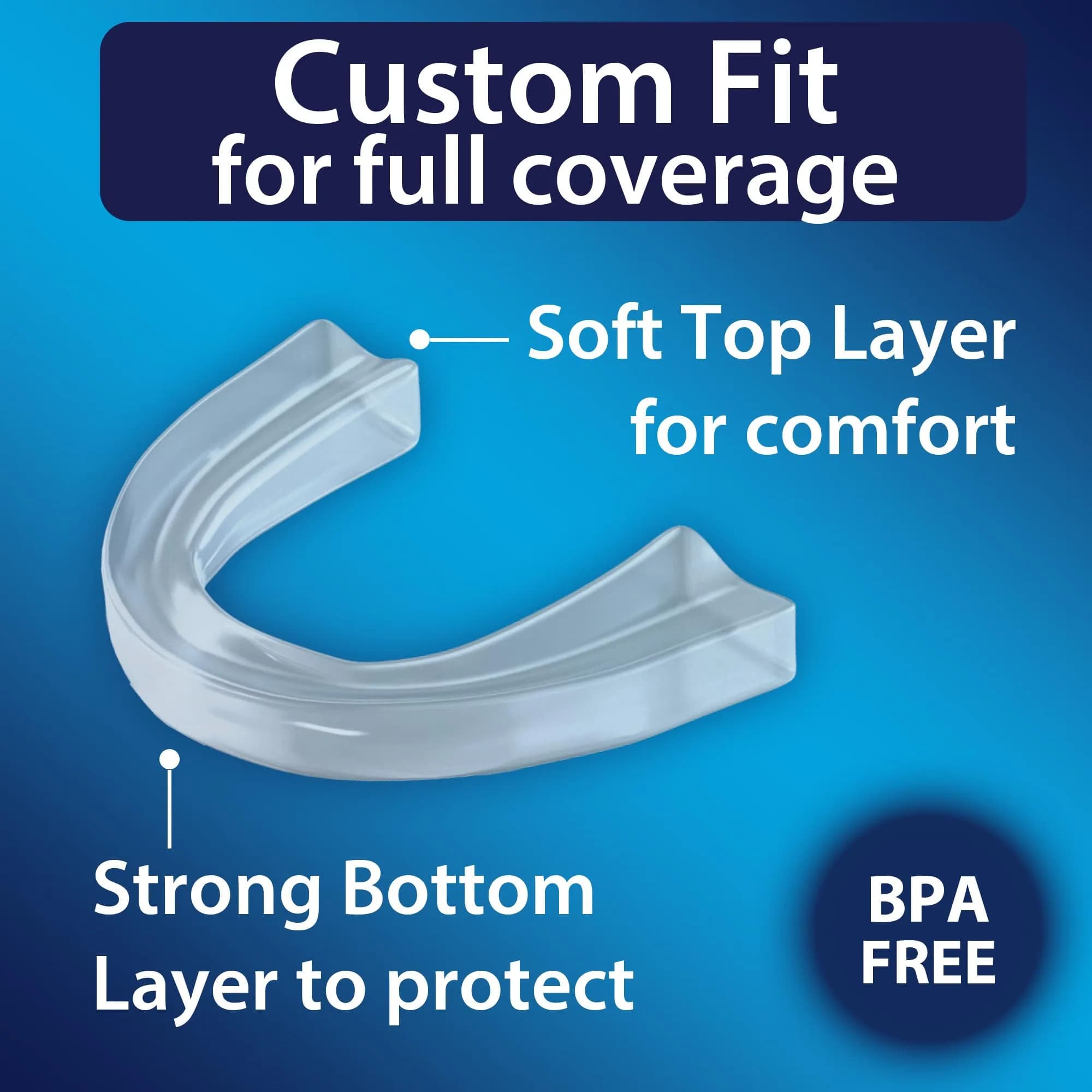 DenTek Professional-Fit Dental Guard for Teeth Grinding, 1 Count | Custom Fit Night Guard for Bruxism - view 3