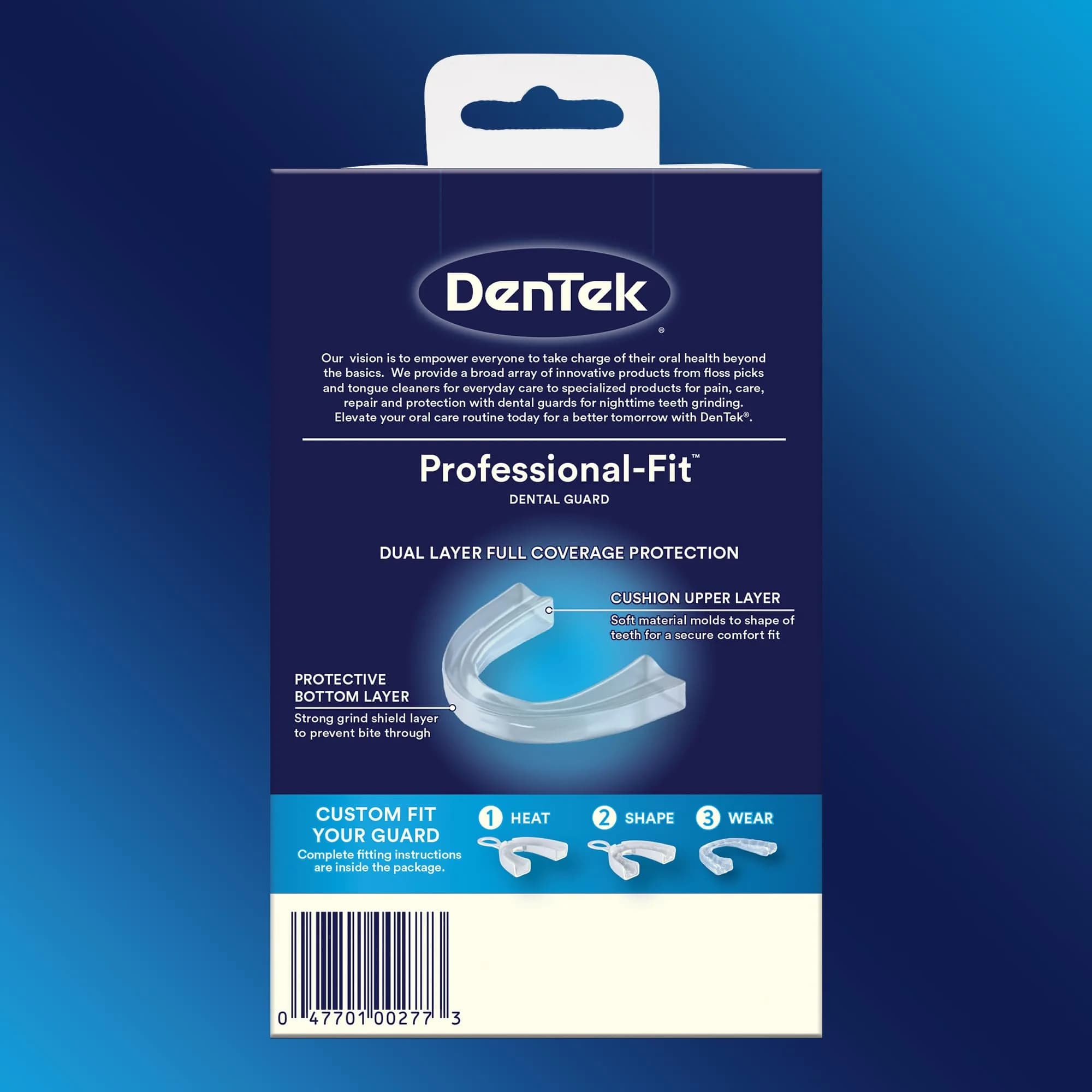 DenTek Professional-Fit Dental Guard for Teeth Grinding, 1 Count | Custom Fit Night Guard for Bruxism - view 7