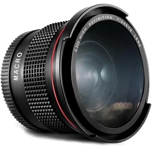 Altura Photo 58mm 0.35x Fisheye Wide Angle Lens with Macro for Canon DSLR | Ultra Wide & Macro thumbnail 1
