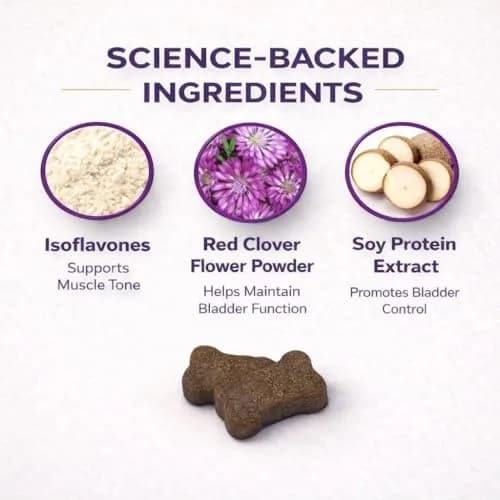VetriScience Bladder Health Chews for Dogs, Chicken Flavor, 60 Count | Supports Bladder Control & Urinary Health thumbnail 4