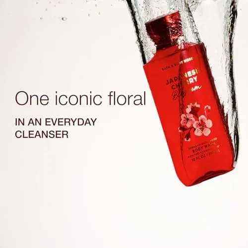 Bath & Body Works Japanese Cherry Blossom Body Wash 10 fl oz | Nourishing, Floral Scent, Gentle for Daily Use thumbnail 2