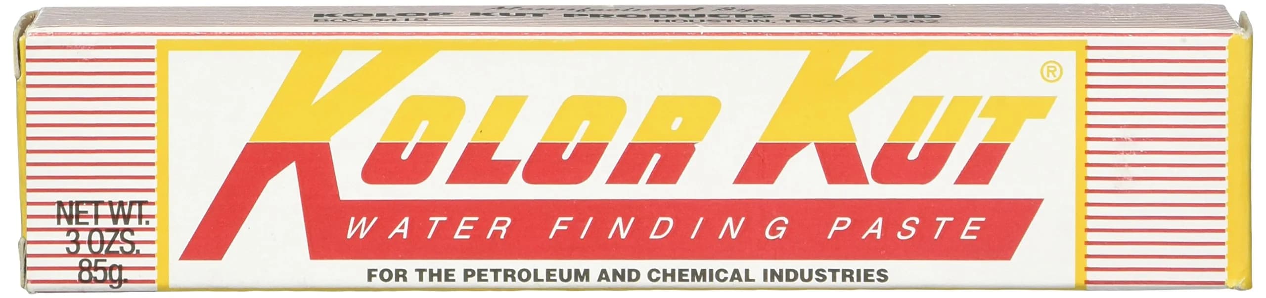 Kolor Kut 3 Ounce Water Finding Paste | Detects Water in Fuel Tanks Instantly — Paste
