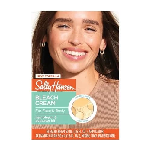 Sally Hansen Extra Strength Crème Body Bleach Kit 3.2 Fl Oz | Face & Body Hair Lightening with Aloe thumbnail 1