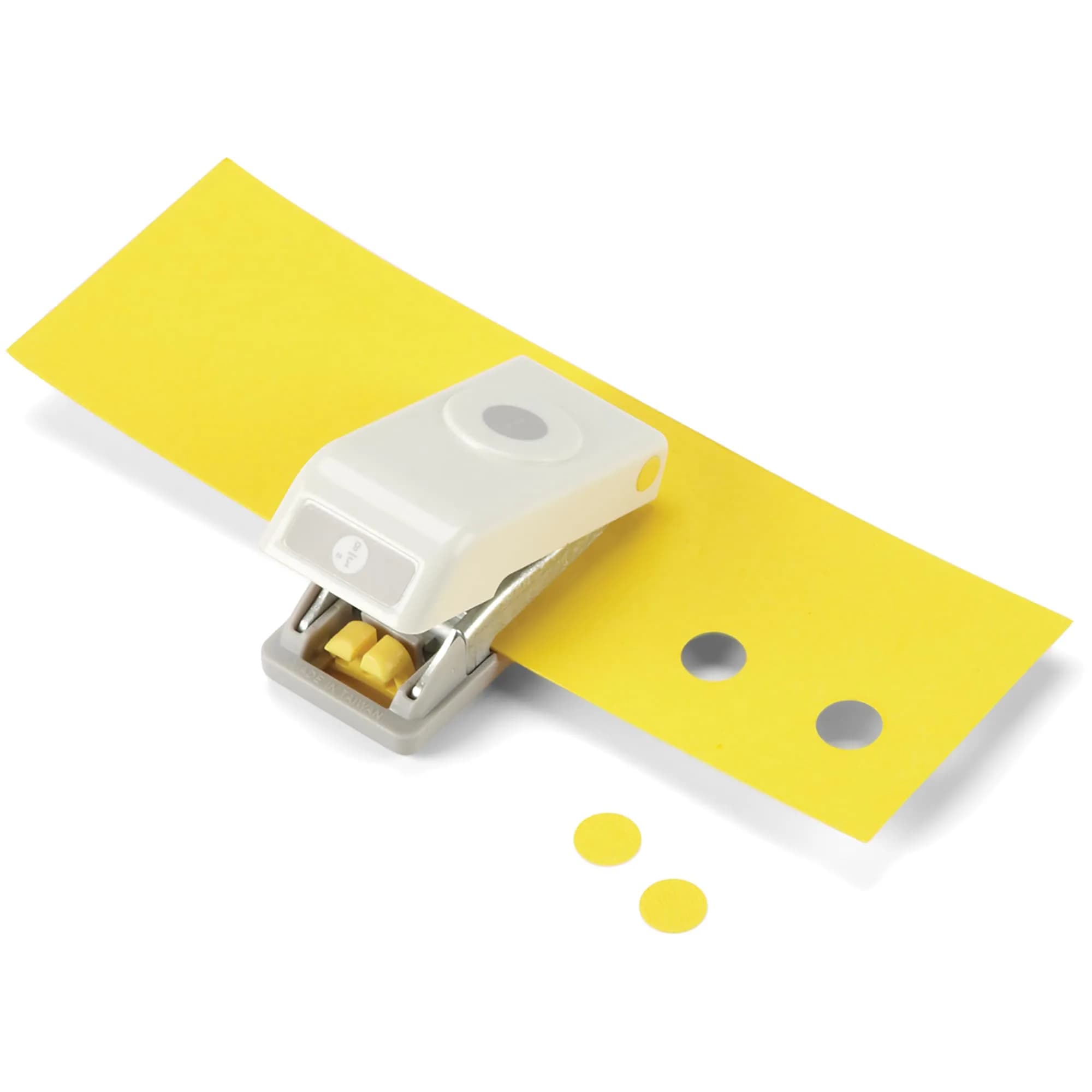 EK Tools Circle Punch 3/8-Inch Yellow | Creates 0.375-Inch Paper Circles - view 2