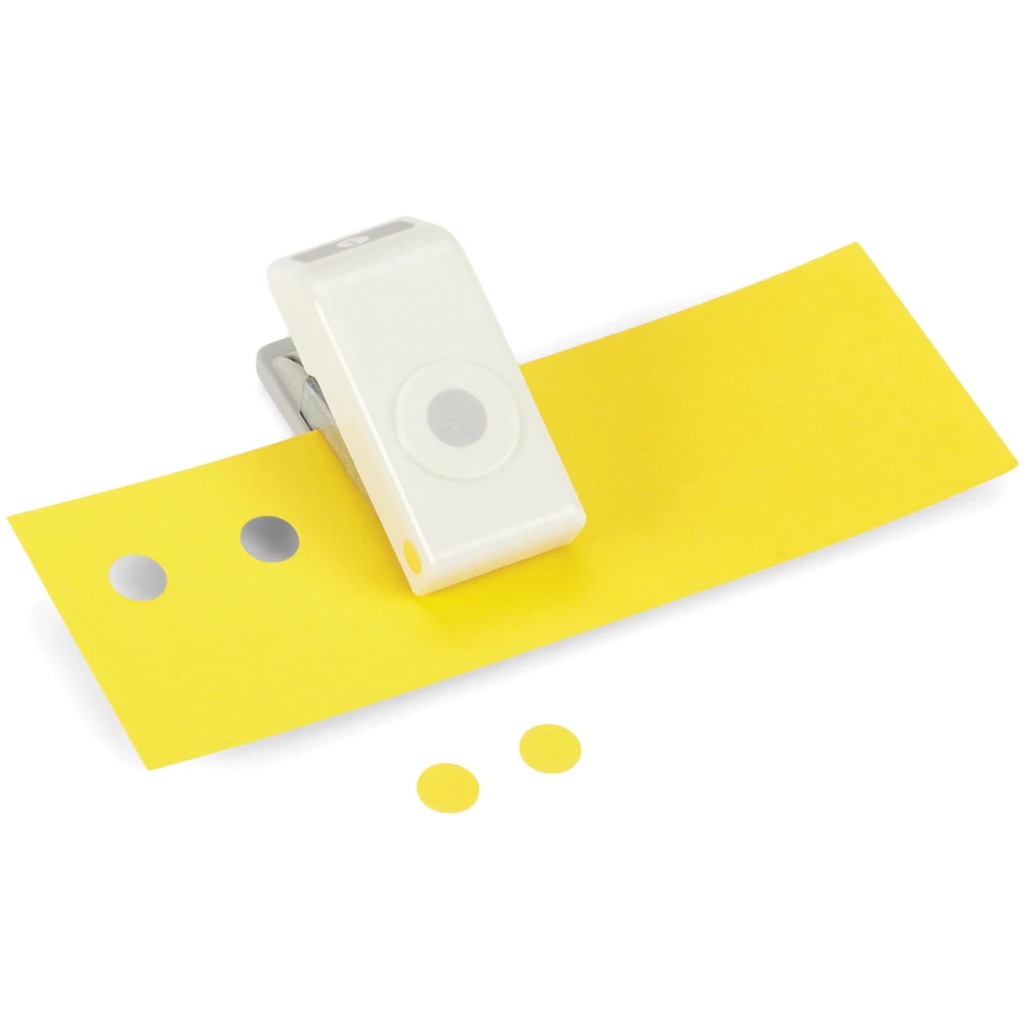 EK Tools Circle Punch 3/8-Inch Yellow | Creates 0.375-Inch Paper Circles - view 3