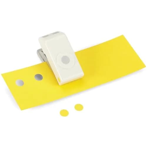 EK Tools Circle Punch 3/8-Inch Yellow | Creates 0.375-Inch Paper Circles thumbnail 3
