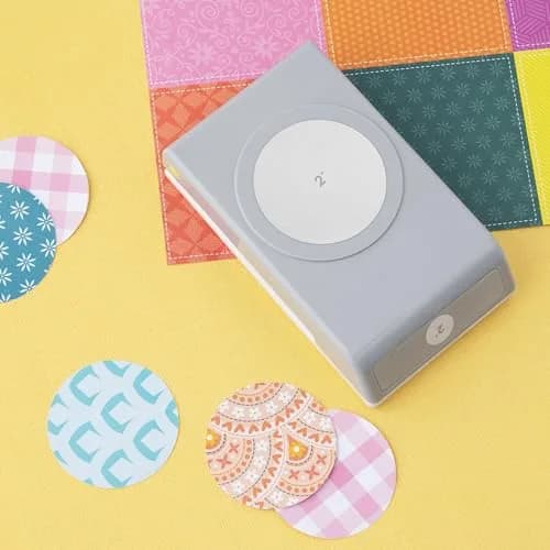 EK Tools 2-inch Metal Paper Punch, Multicolor, 5.08 cm (2 Inch) | Create Precise Circles for Handmade Cards, Scrapbooking, Gift Tags thumbnail 6